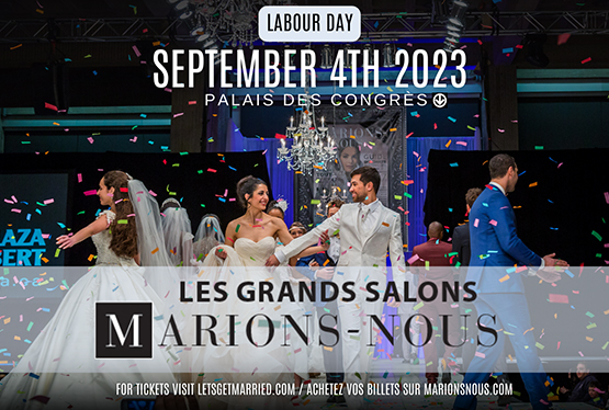September Event Les Grands Salons Marions-Nous