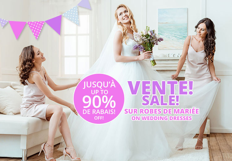 October Event Bella di Sera Wedding Dress Sale
