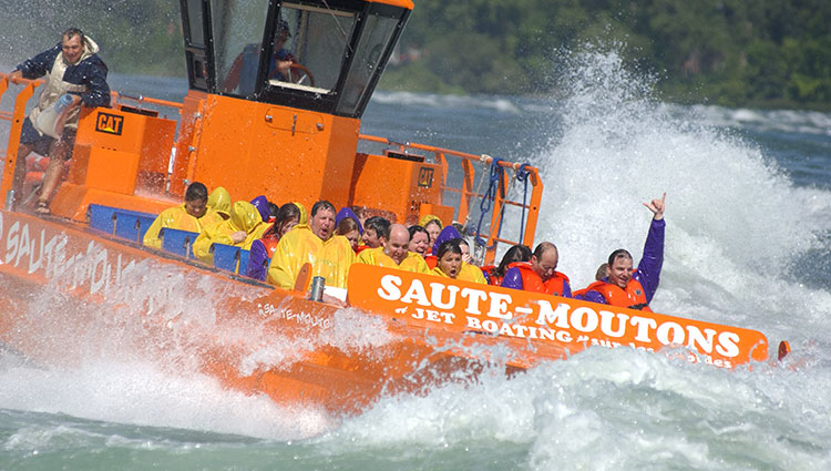Saute Moutons Jet-Boating in Montreal